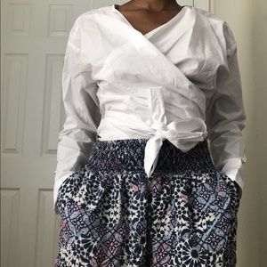 Wrap Blouse